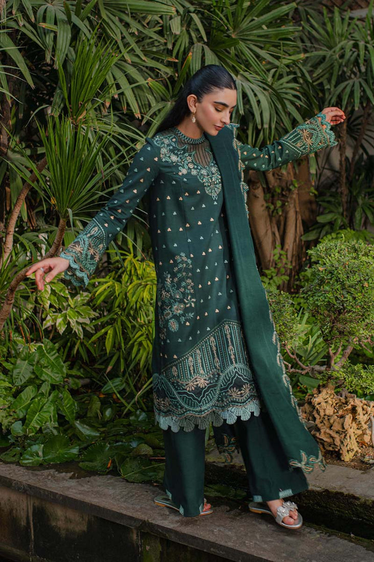 Qalamkar Qline L/Peach Linen`23 WL#5