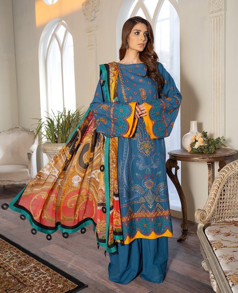 Freesia Luxury Lawn`21 D#10