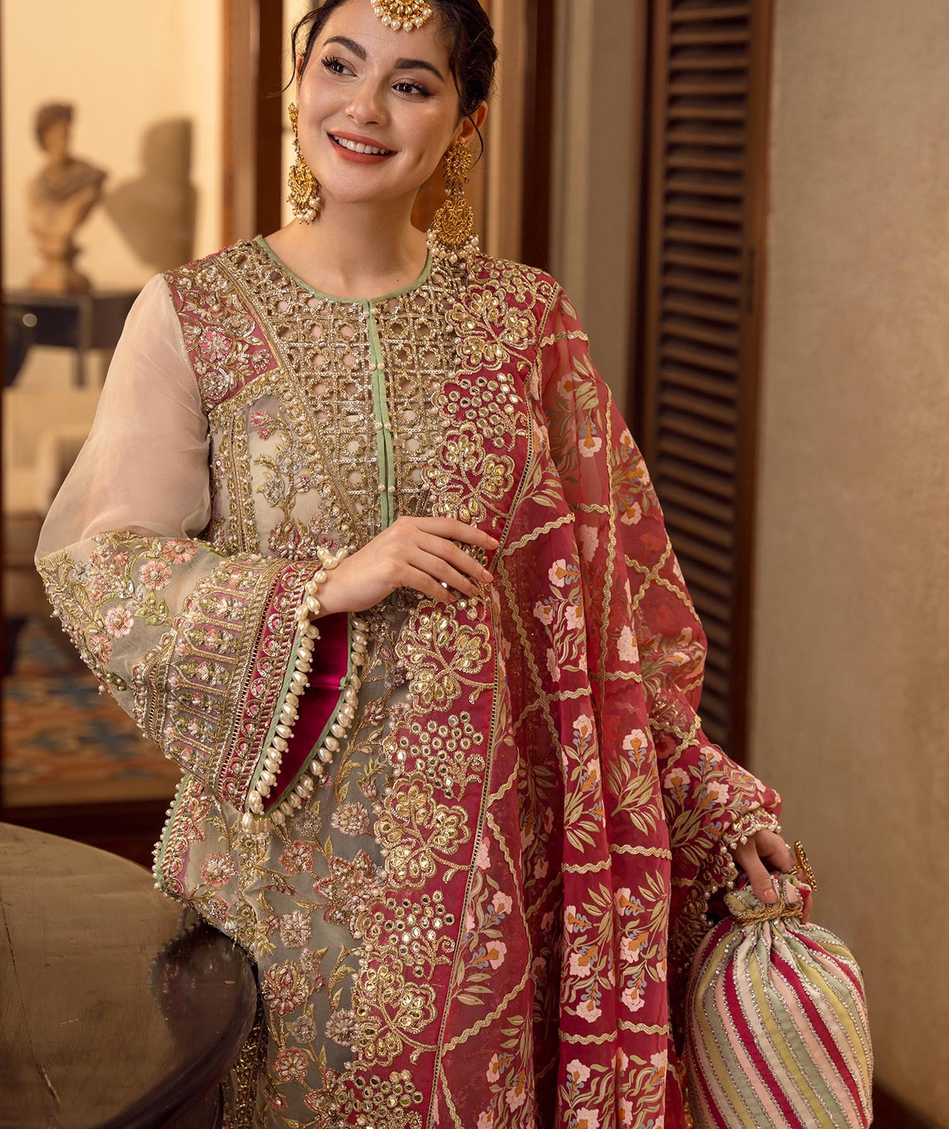 Crimson x Saira Shakira Wedding Collection`22 D#2