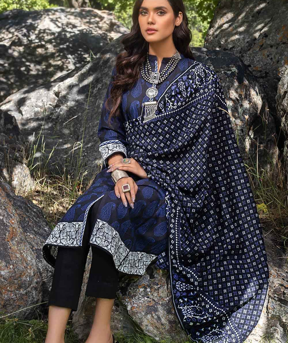 Gul Ahmed Winter Collection`22 AP#12086