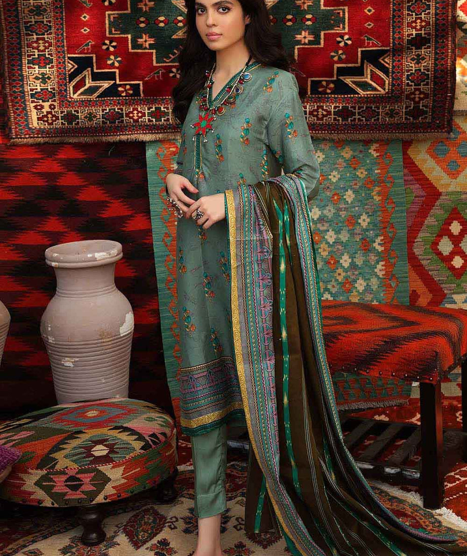 Gul Ahmed Winter Collection`22 LT#12025-B