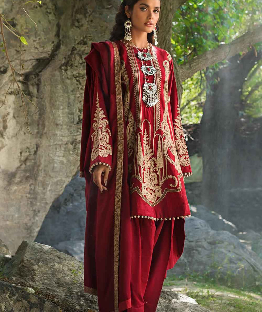 Gul Ahmed Winter Collection`22 AP#12029