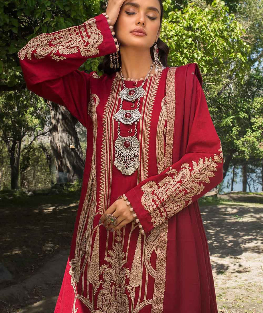 Gul Ahmed Winter Collection`22 AP#12029