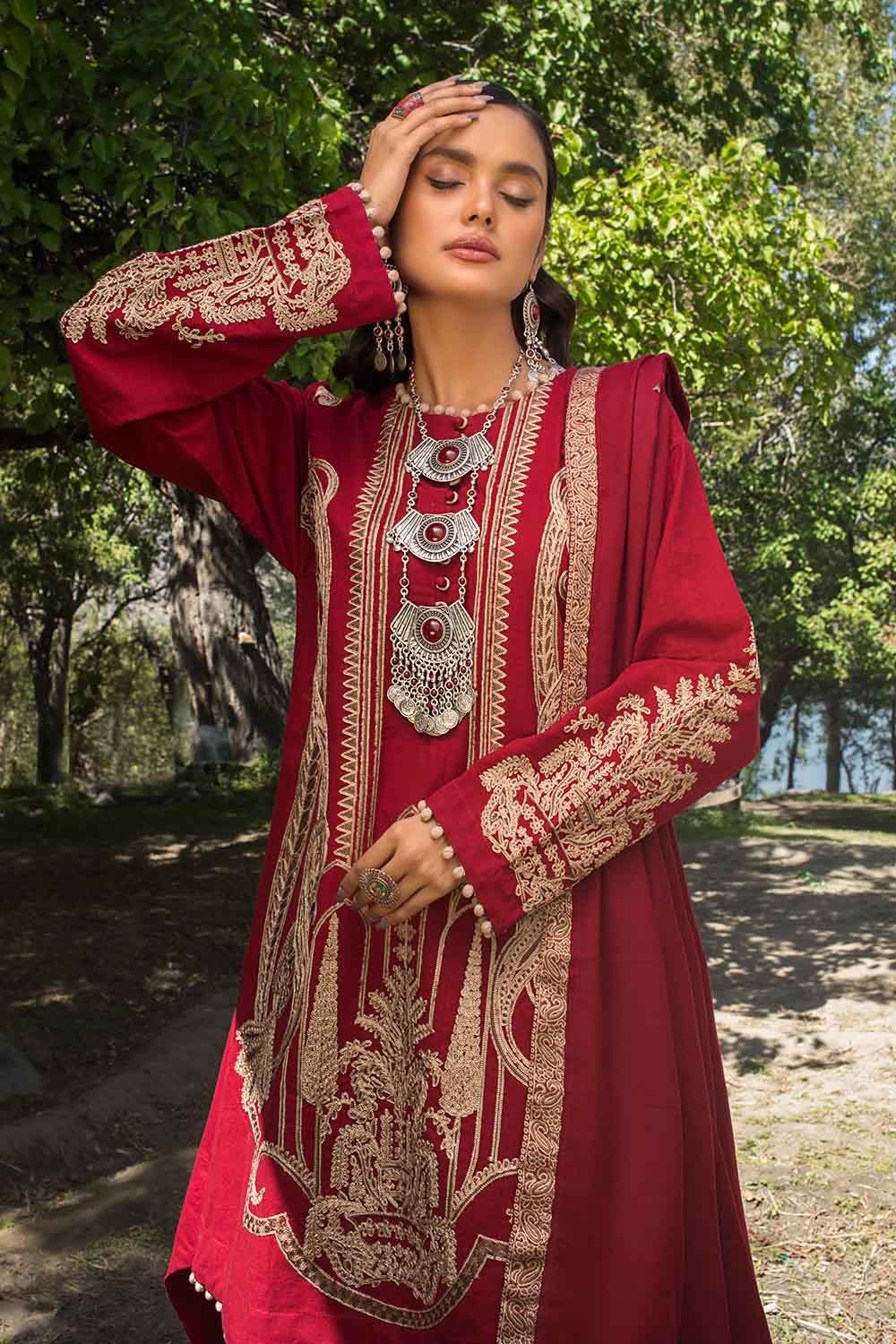 Gul Ahmed Winter Collection`22 AP#12029
