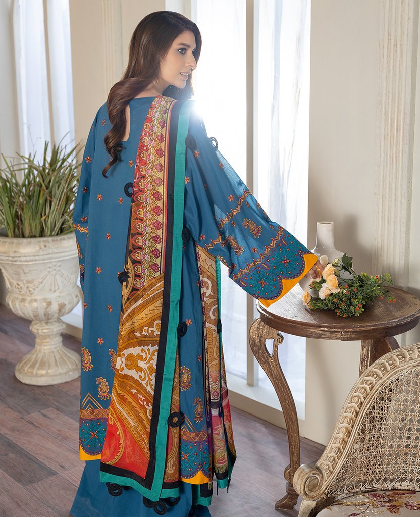 Freesia Luxury Lawn`21 D#10