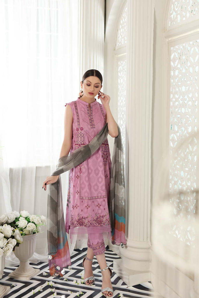 Charizma Reem Emb Lawn`21 V-1 RM#03