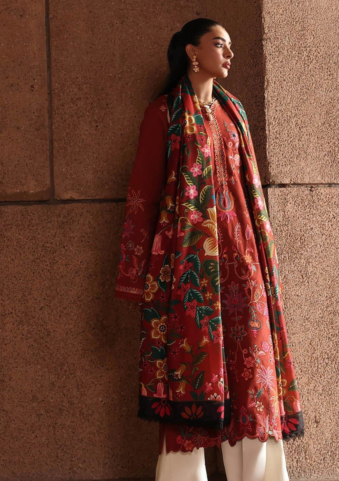 Raj Bari P/Winter Shawl`25 D#10