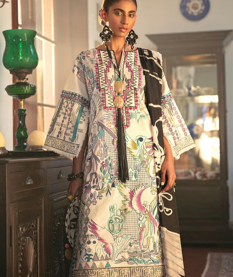Mahgul Sabzwari Luxury Lawn`22 MLC#11
