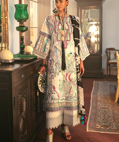 Mahgul Sabzwari Luxury Lawn`22 MLC#11