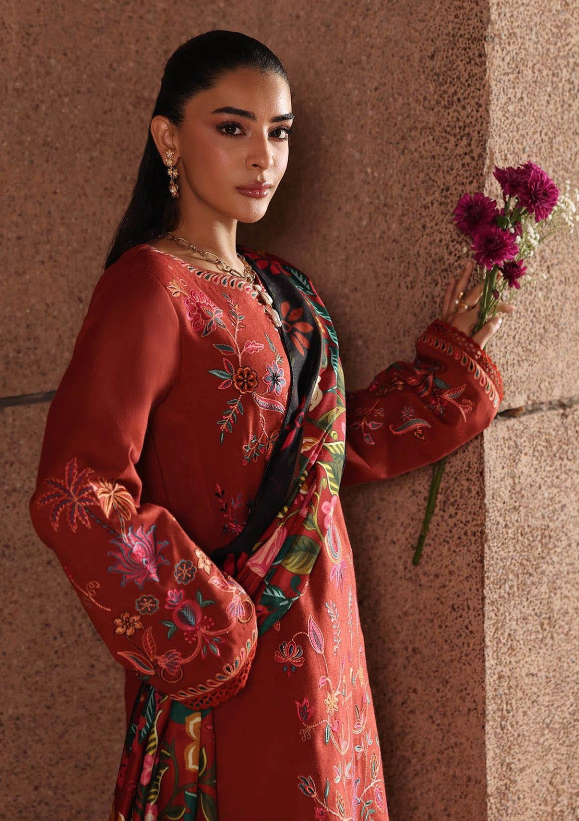 Raj Bari P/Winter Shawl`25 D#10