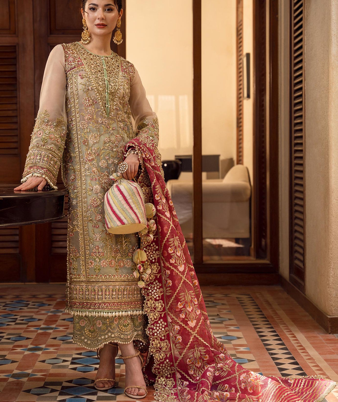Crimson x Saira Shakira Wedding Collection`22 D#2