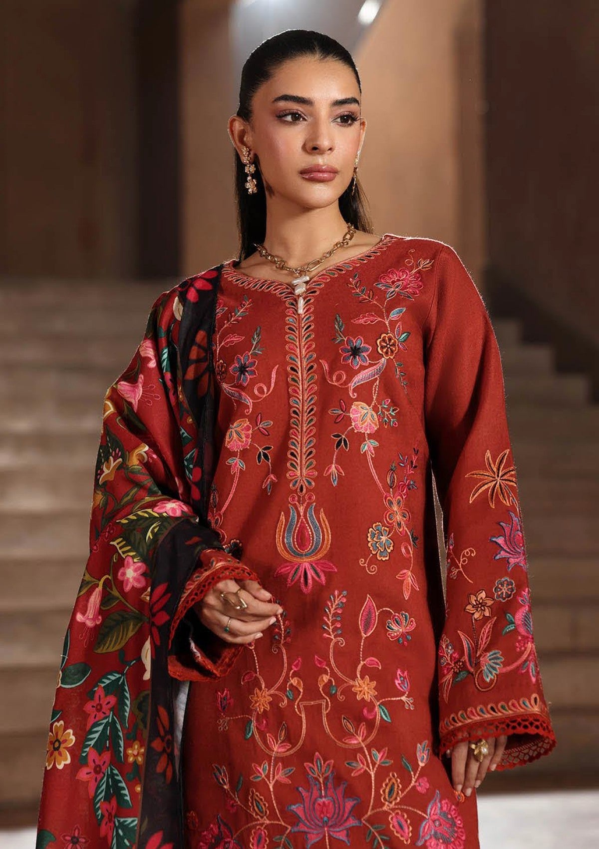 Raj Bari P/Winter Shawl`25 D#10