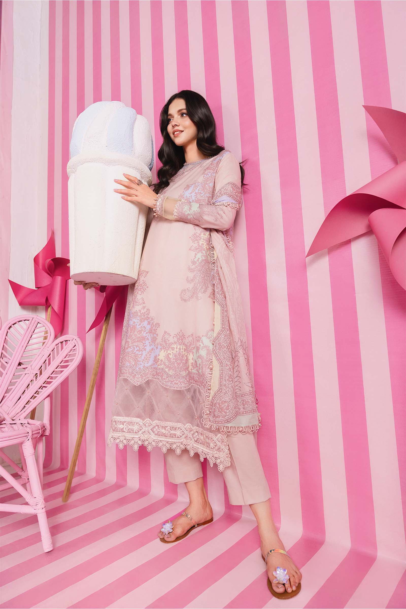 Maria.B M Basics S/S Lawn`26 D#04-B