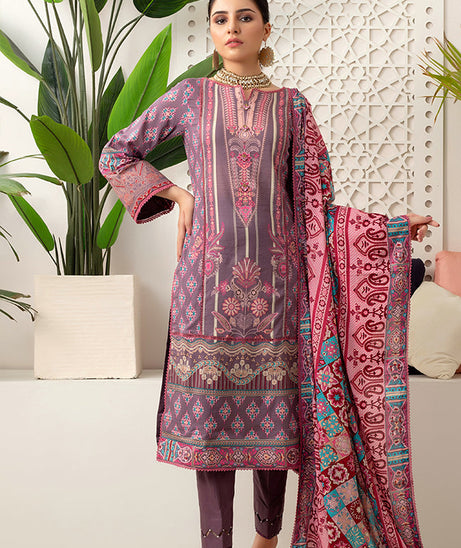 Al Zohaib Monsoon Lawn'22 D#7060 Falsa