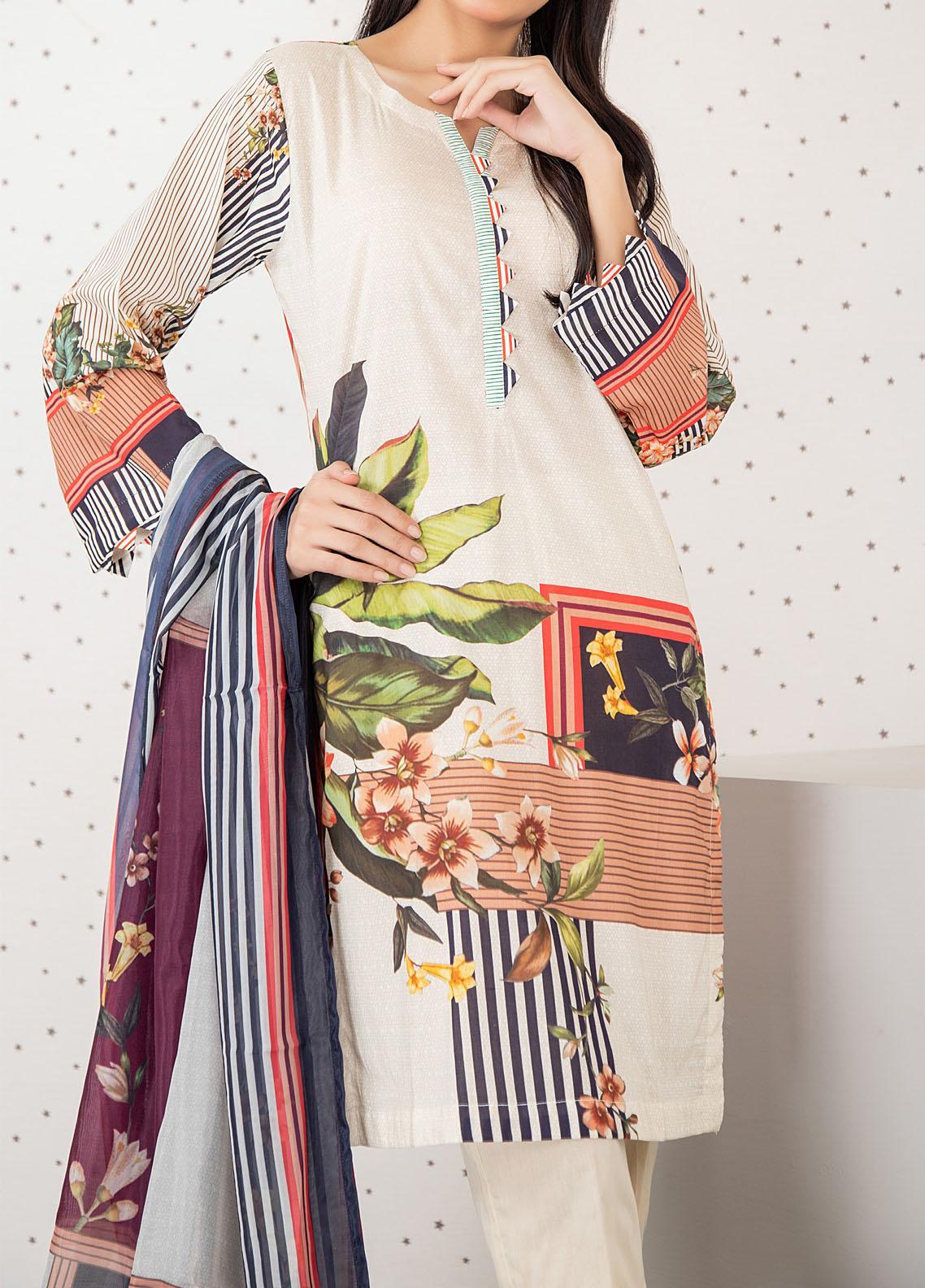Orchid Print lawn`21 D#4