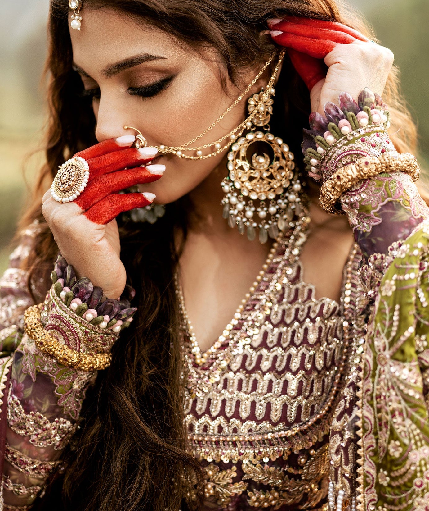 Maryam Hussain Gulaab Festive`24 (RONAK)