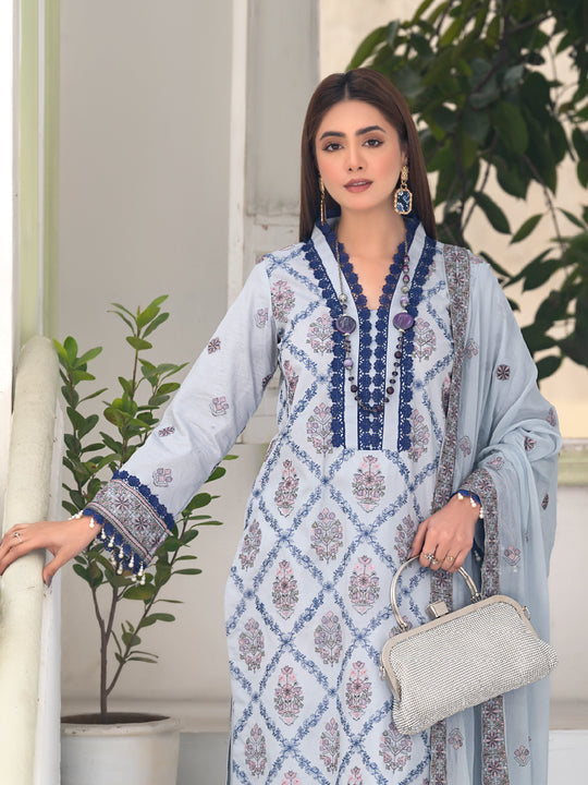 Feroza Fizza Luxury Lawn'24 D#05