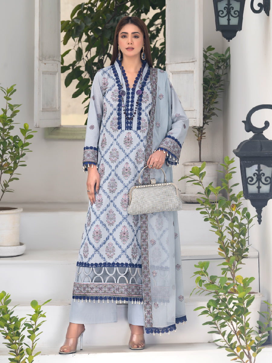 Feroza Fizza Luxury Lawn'24 D#05