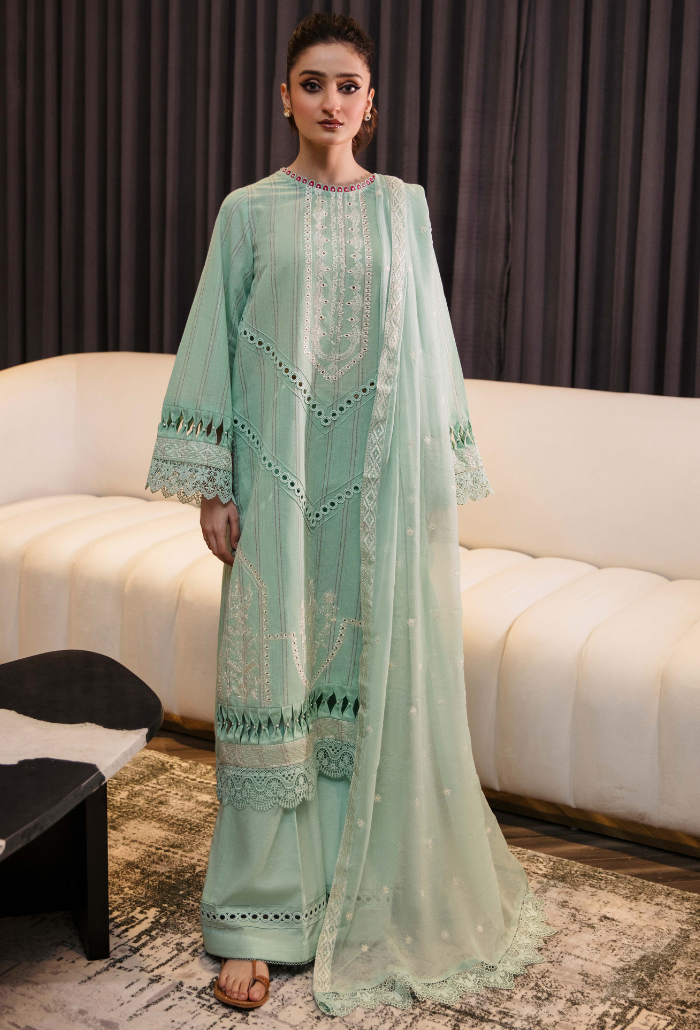 Humdum Vouge Emb Lawn'24 D#03