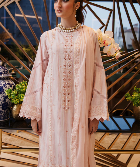 Humdum Vouge Emb Lawn'24 D#01