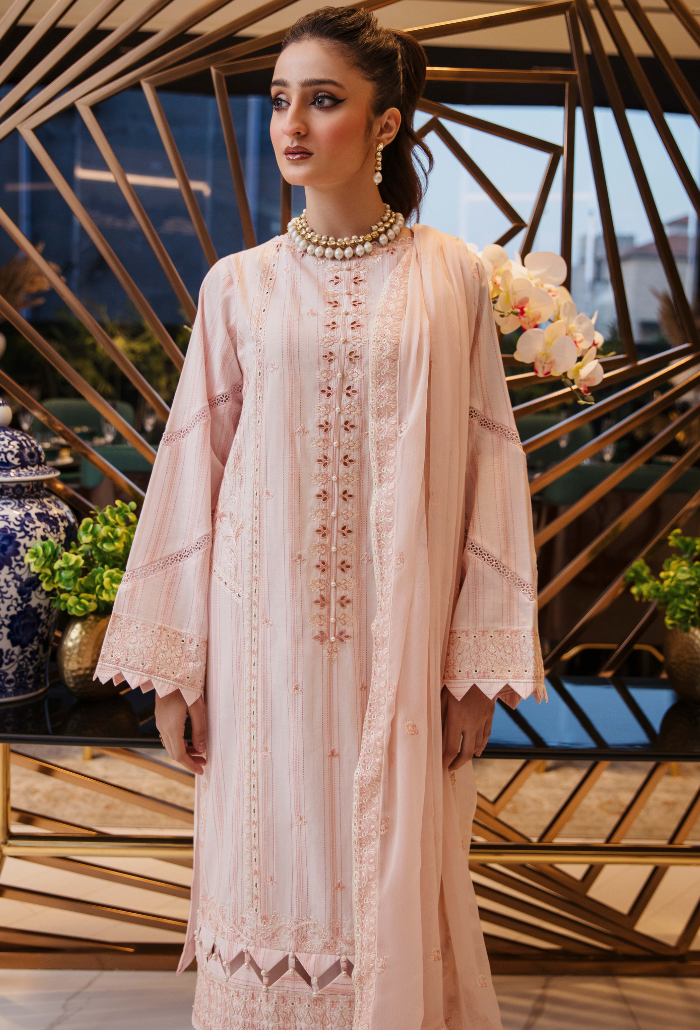 Humdum Vouge Emb Lawn'24 D#01