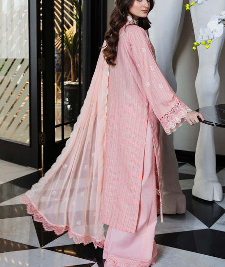 Humdum Vouge Emb Lawn'24 D#04