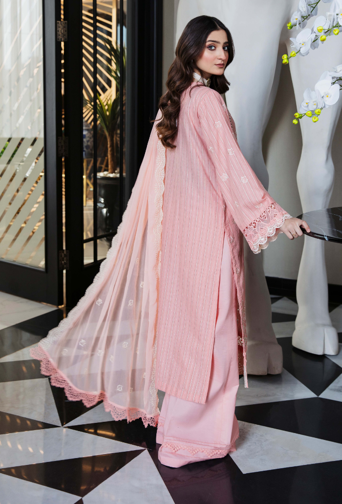Humdum Vouge Emb Lawn'24 D#04