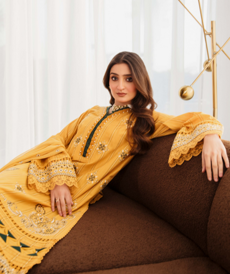 Humdum Vouge Emb Lawn'24 D#02