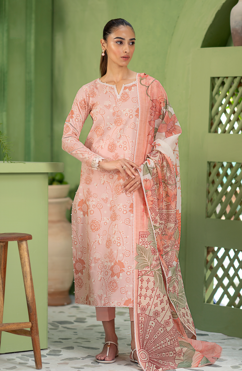 Seran Artisan Lawn`25 D#07 PECHE