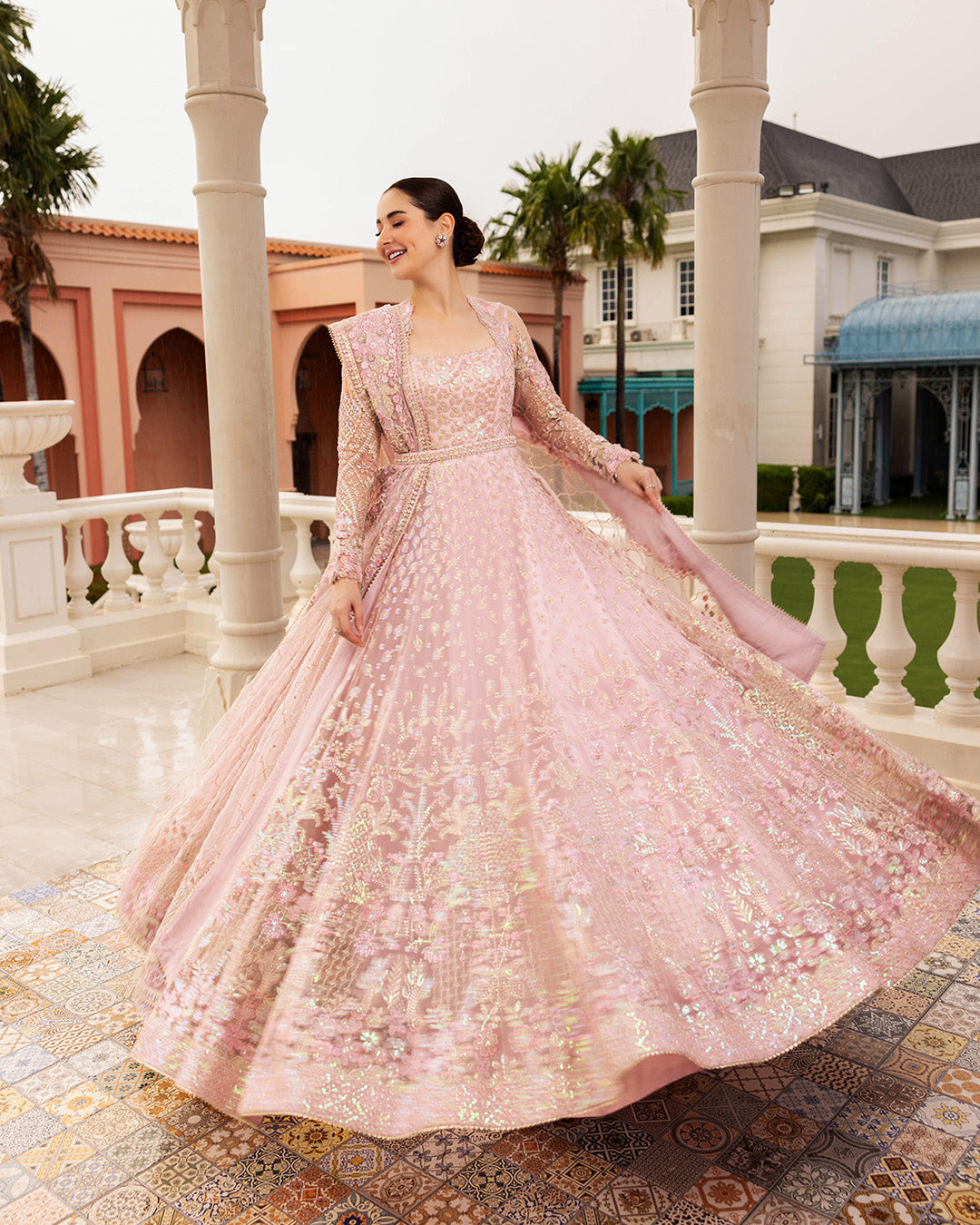 Faiza Saqlain Neorah Wedding Festive'24 RUZOVA
