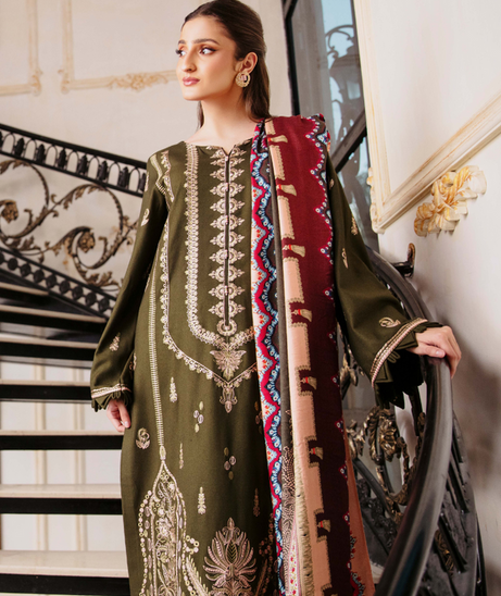 Hamdam Serene Emb Wool`25 D#08