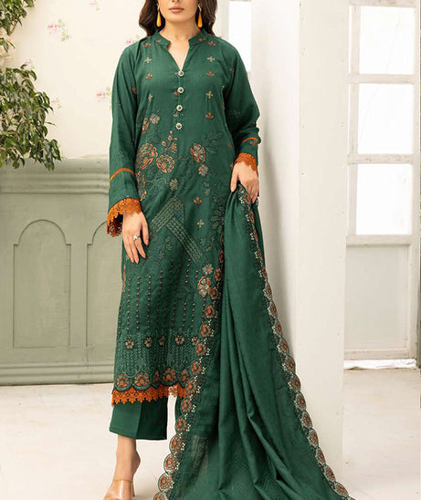 Shaista Festive Emb Peach'26 D#112