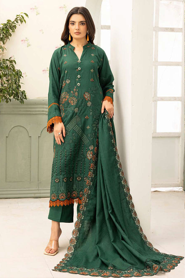 Shaista Festive Emb Peach'26 D#112