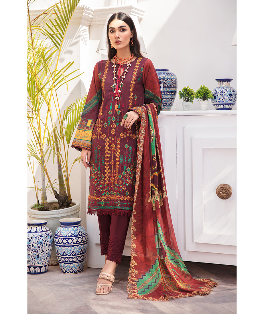 Banafsheh Luxury Lawn`22 D#04