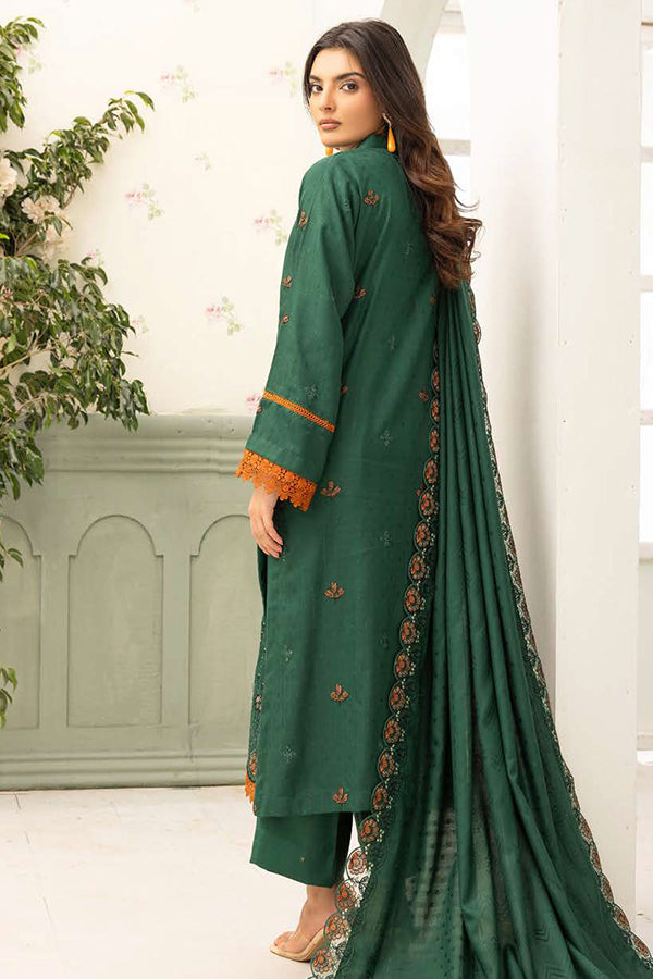 Shaista Festive Emb Peach'26 D#112