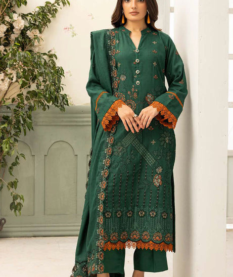 Shaista Festive Emb Peach'26 D#112