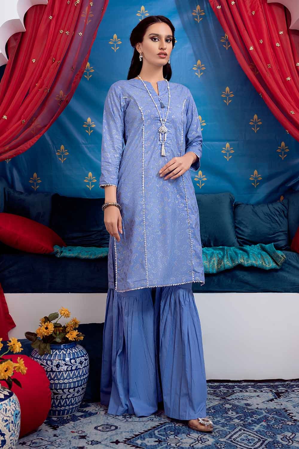 Gul Ahmed Luxury Festive'21 FE # 12208