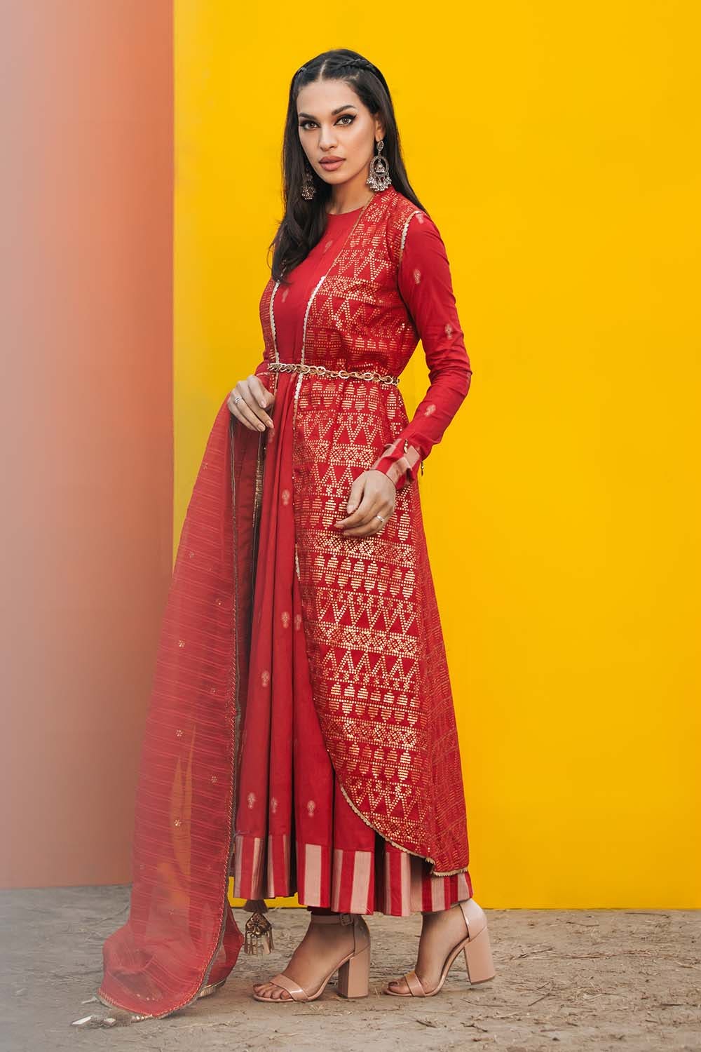 Gul Ahmed Emb Jacquard'21 SP#05