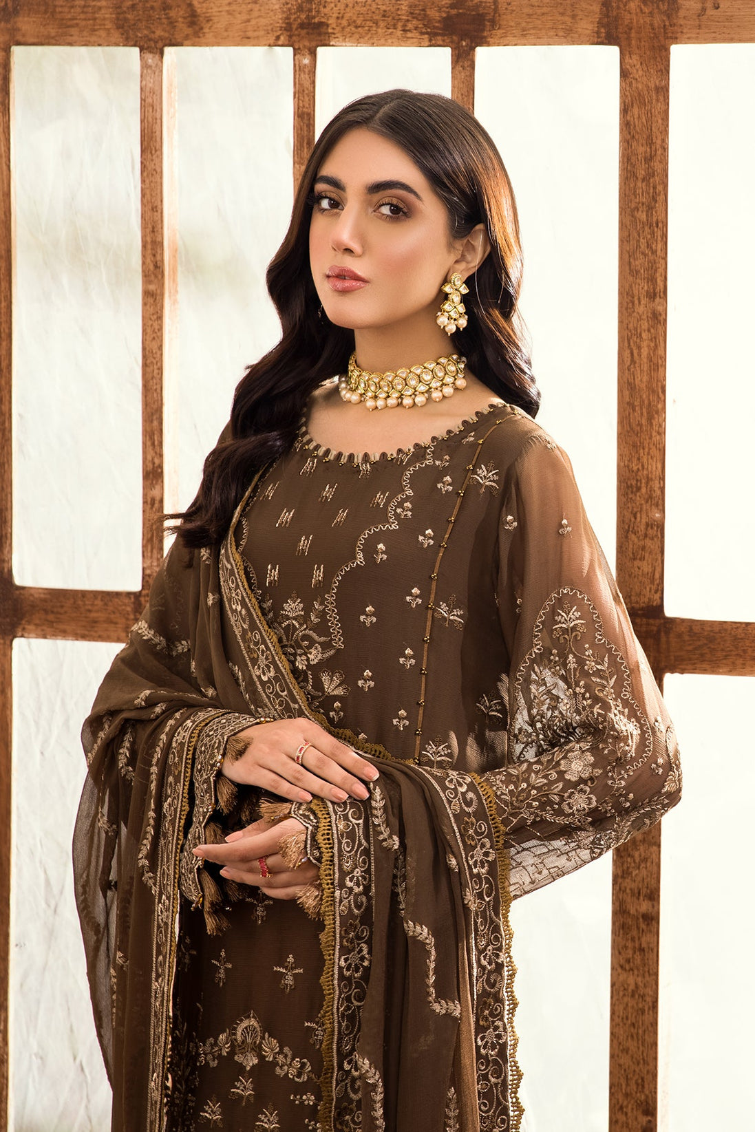 Farasha Emb Chiffon`22 D#03 (Vol-1)