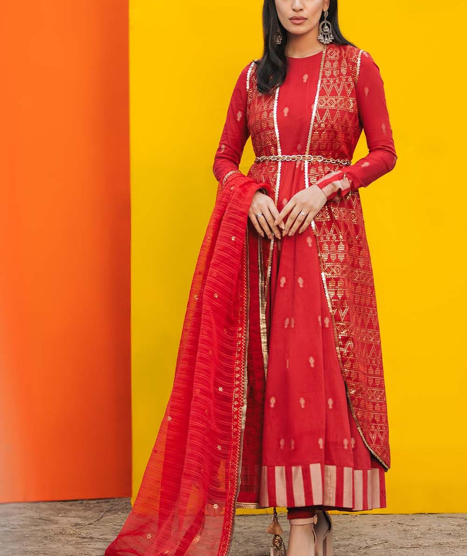 Gul Ahmed Emb Jacquard'21 SP#05