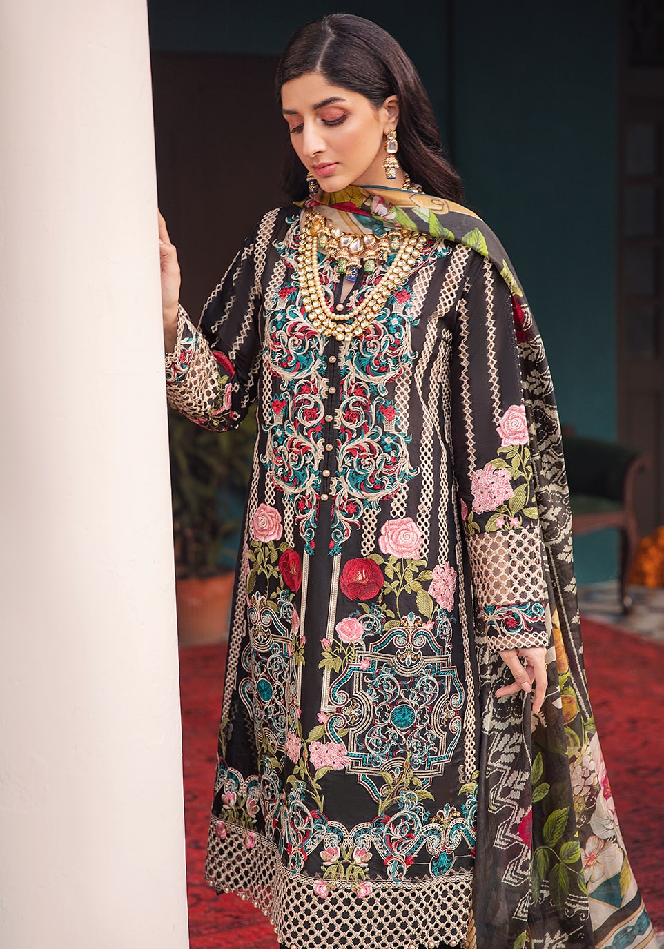 Elaf Festive Chikankari Collection'22 EFC#11-A Chandelier