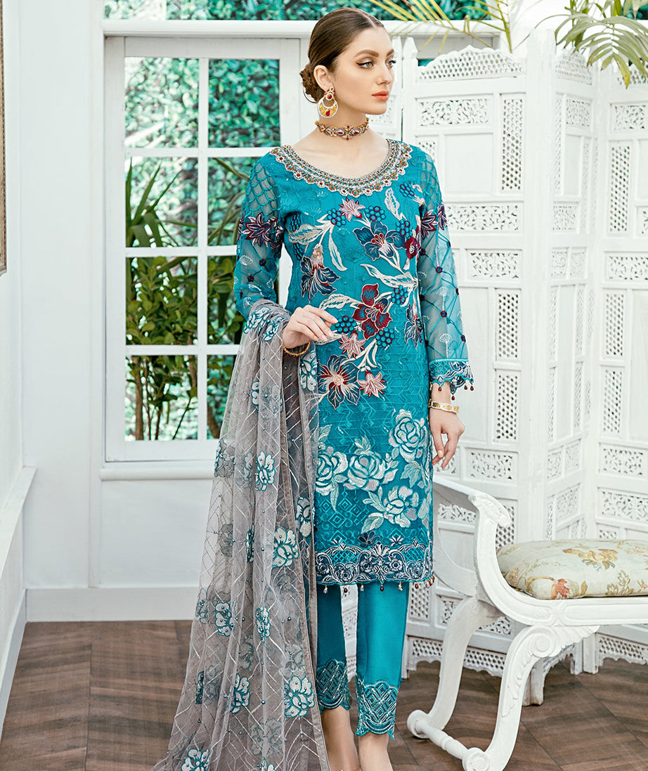 Ramsha Minhal Luxury Chiffon`22 Vol-2 M#207
