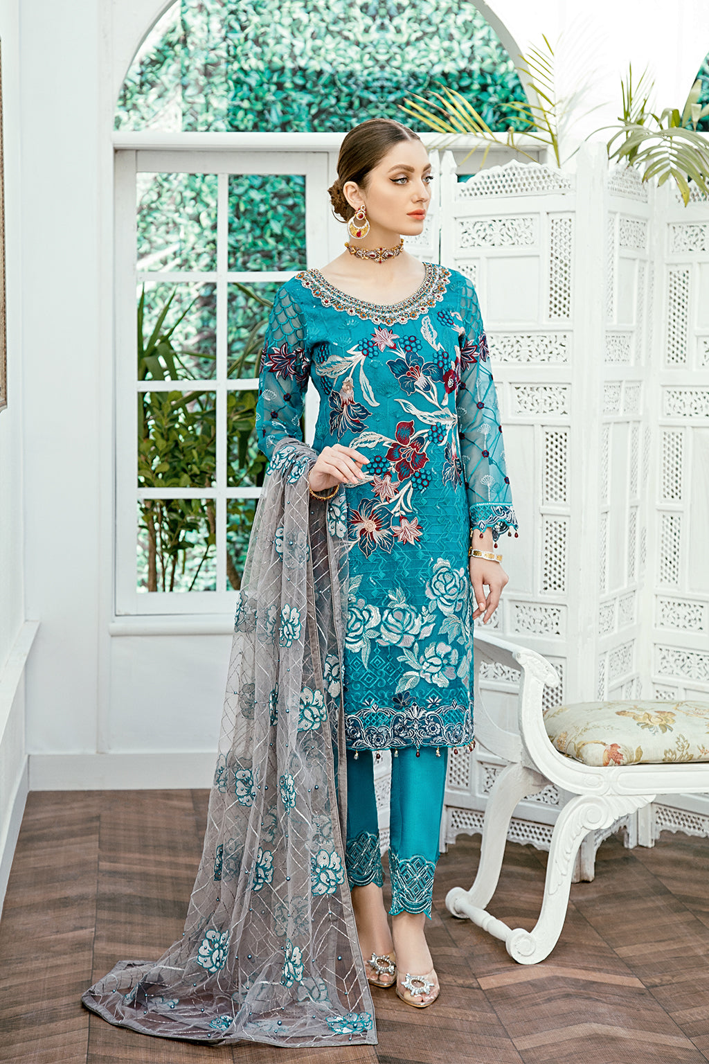 Ramsha Minhal Luxury Chiffon`22 Vol-2 M#207