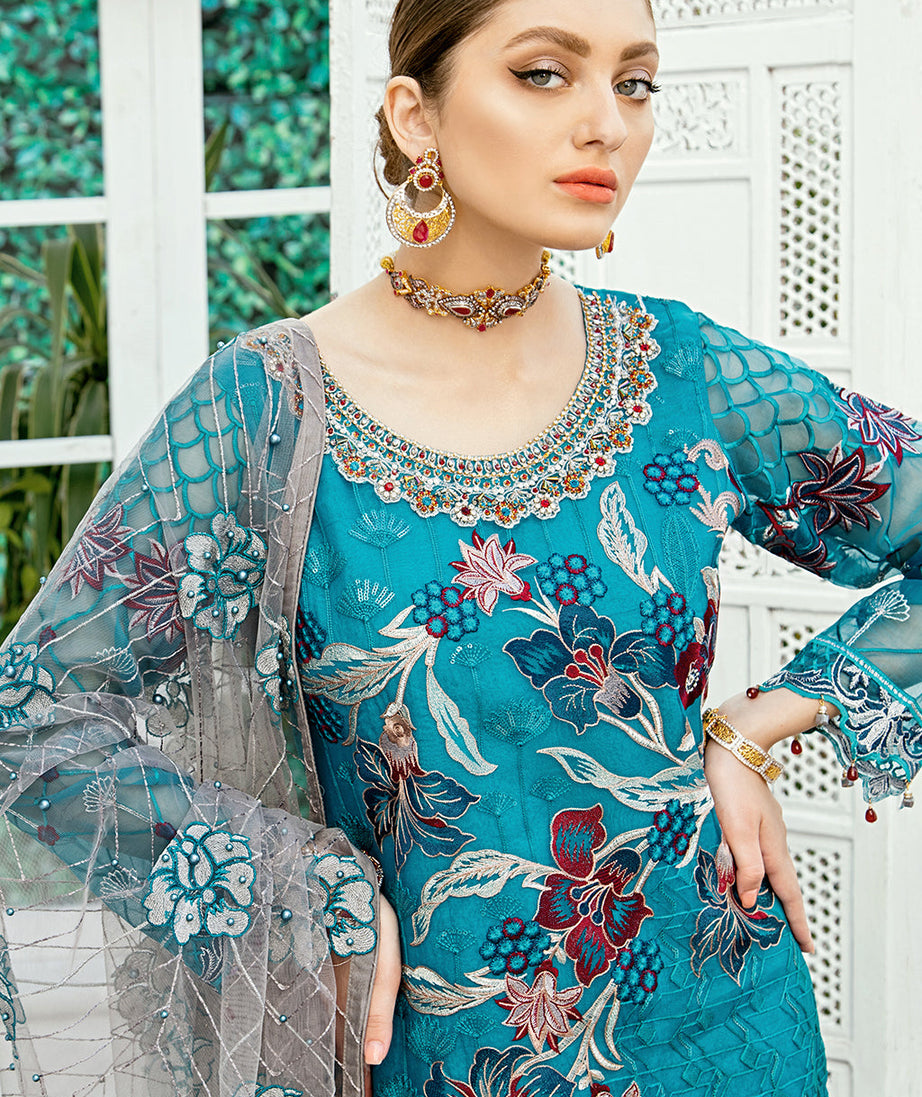 Ramsha Minhal Luxury Chiffon`22 Vol-2 M#207