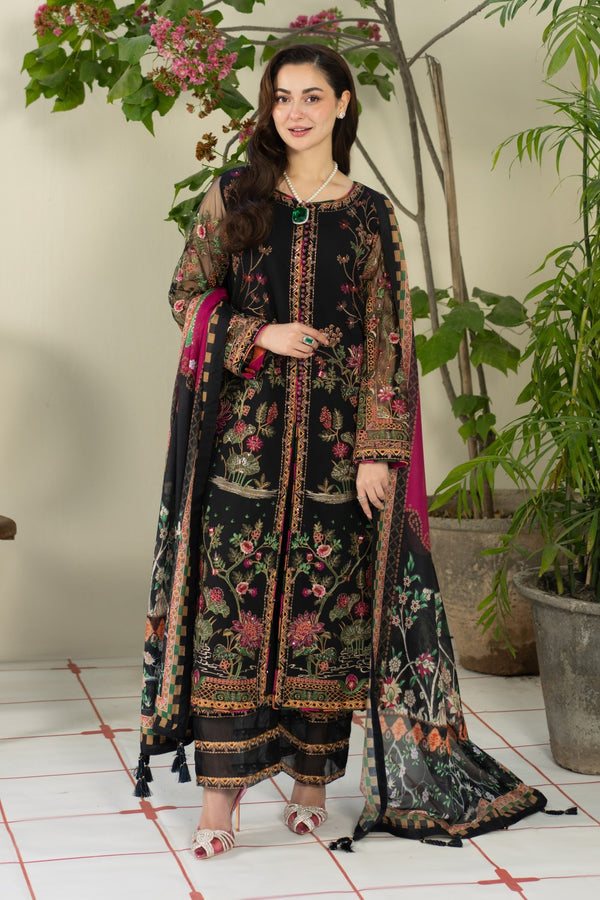 Maryum & Maria Luxury Lawn'25 MS#50106