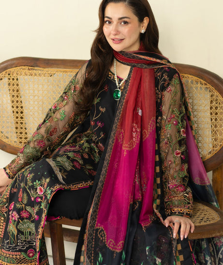 Maryum & Maria Luxury Lawn'25 MS#50106