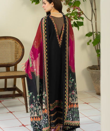 Maryum & Maria Luxury Lawn'25 MS#50106