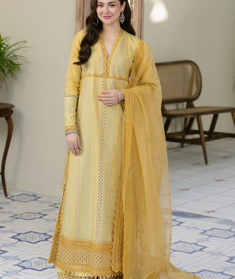 Maryum & Maria Luxury Lawn'25 MS#50111
