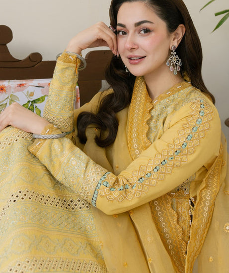 Maryum & Maria Luxury Lawn'25 MS#50111