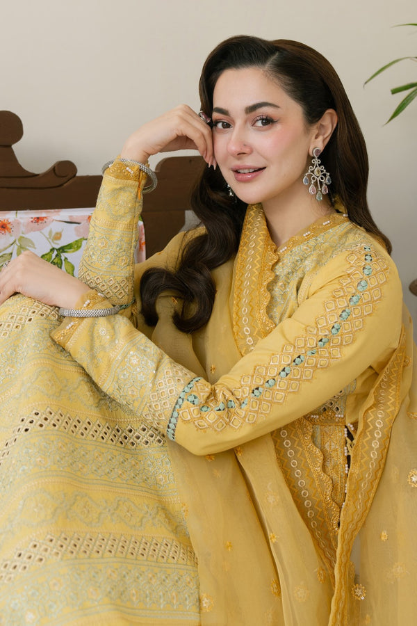 Maryum & Maria Luxury Lawn'25 MS#50111